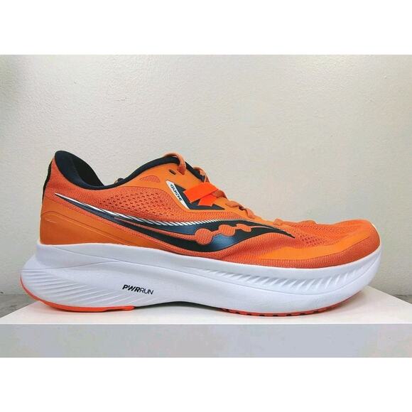 Saucony Guide 15 Shoes Womens 11.5 Sunset Orange Running Sneakers Trainer EUC - Picture 2 of 15